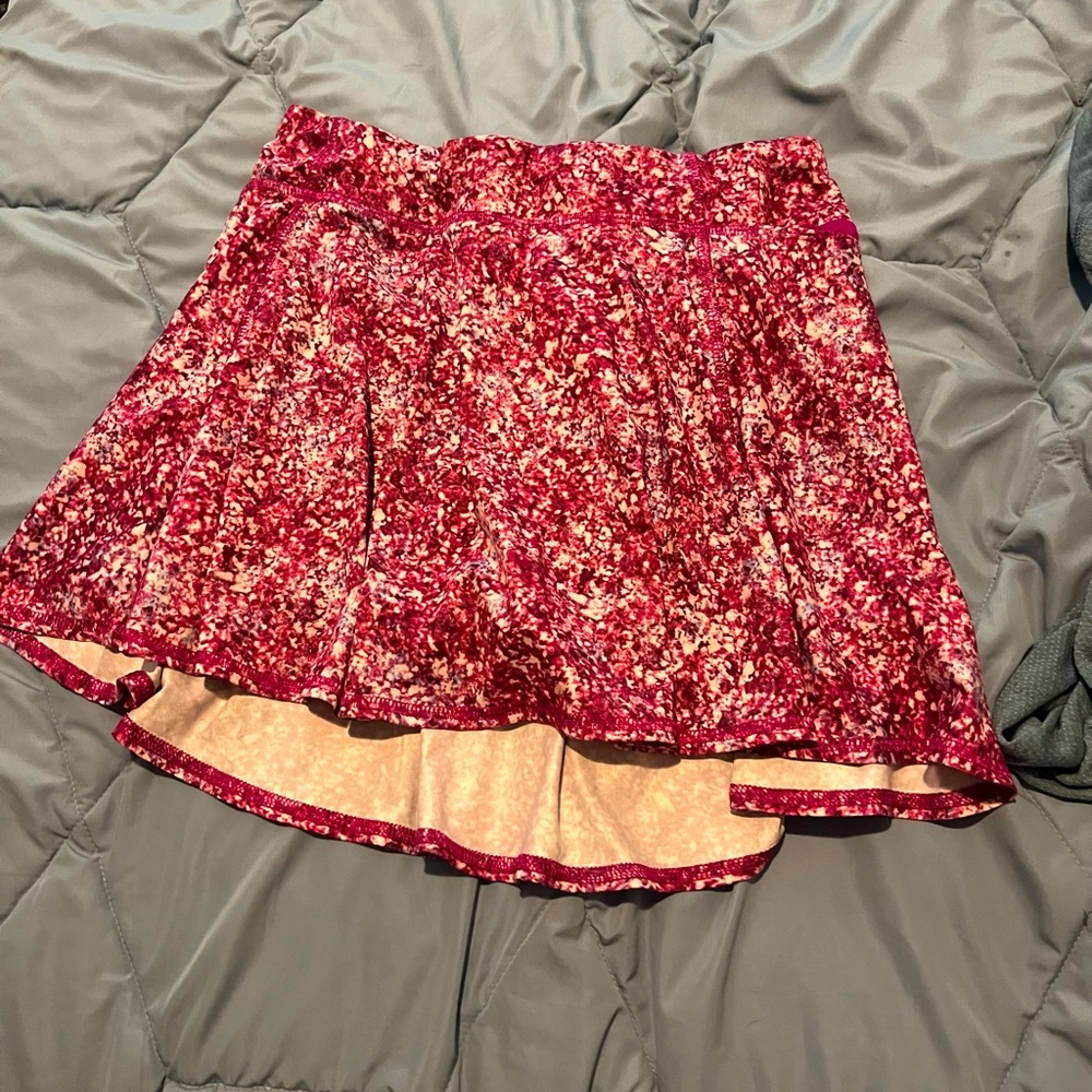 Girls workout skort